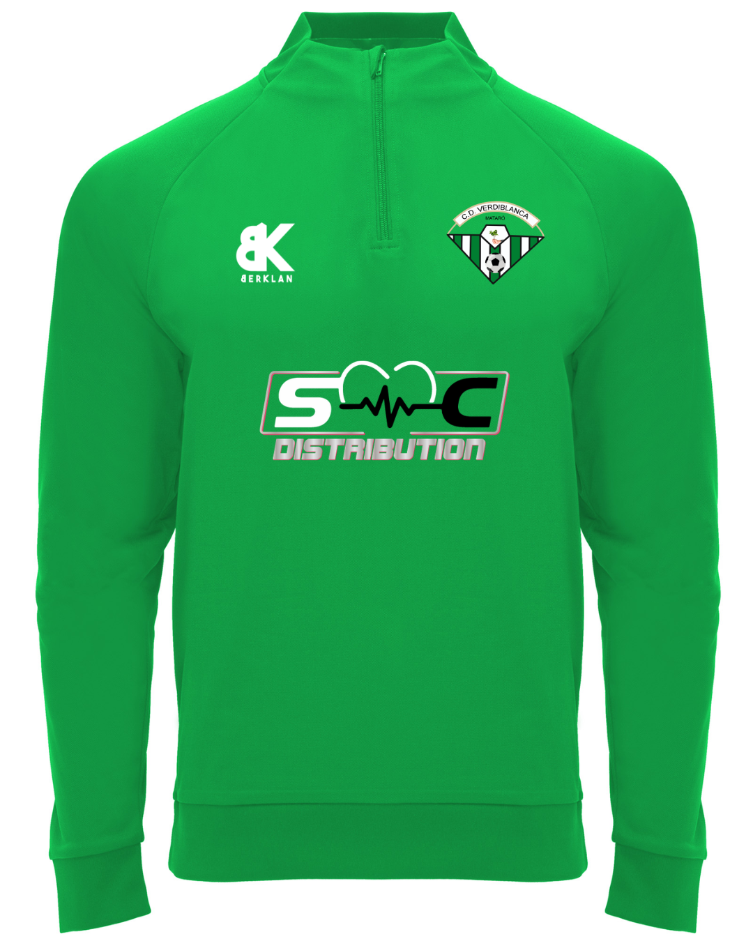 Verdiblanca Sudadera